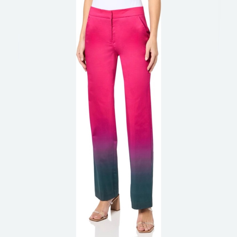 Trina Turk NWT Ombre Suit Set - Ryka Jacket & Danno Pant - Size 4 - Picture 4 of 12